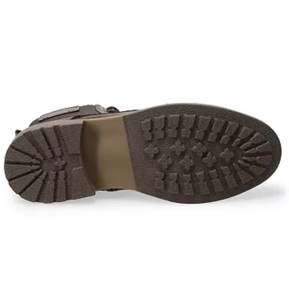 Sonoma Simon Ankle Boots Men's Size 11 Brown Lace Up Side Zipper - Picture 4 of 4